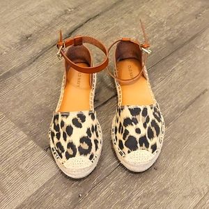 Old Navy Espadrilles with a Leopard Print Touch